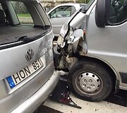 Avarija Tunelio gatvėje Kaune