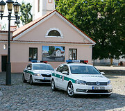 Policijos priemonė Kauno centre