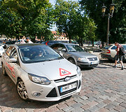 Policijos priemonė Kauno centre
