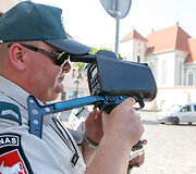 Policijos priemonė Kauno centre