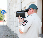 Policijos priemonė Kauno centre