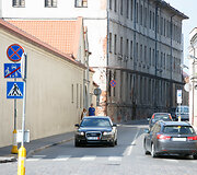 Policijos priemonė Kauno centre