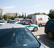 Kauno policija tikrino neįgaliųjų vietose paliktus automobilius