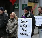 Demonstracijos akimirkos