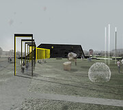 Architektūriniam konkursui pateikti darbai