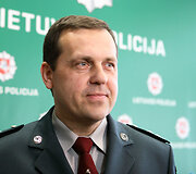 VPK Kriminalinės policijos nusikaltimų nuosavybei tyrimo valdybos vir&scaron;ininkas Raimondas Baltaduonis