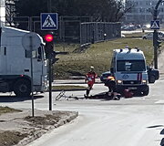 Avarijos vietoje