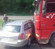 Avarija pakaunėje