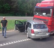 Avarija pakaunėje