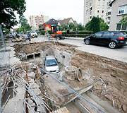 Avarija Prancūzų gatvėje