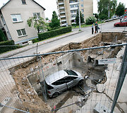 Avarija Prancūzų gatvėje