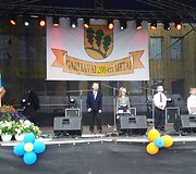 Koncertas miesto &scaron;ventėje