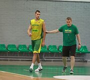 Treniruotėje