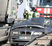 Vilkiko ir BMW avarija