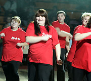 &Scaron;okių olimpiados &bdquo;Žvaigždžių mokyklos&ldquo; taurei laimėti akimirka