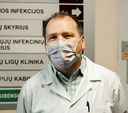 Projekto &bdquo;Prie&scaron;akinėse linijose&ldquo; herojai &ndash; su pandemija kovojantys medicinos darbuotojai