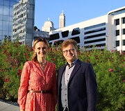 Viktorija Čmilytė-Nielsen ir Robertas Knispelis