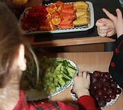 Vaisių ir daržovių ragavimas su dietologe