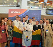 Lietuvos delegacija IPhO Izraelyje 2019 m., i&scaron; kur parsivežė bronzą