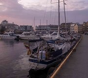 Tokie vaizdai lydi Kęstutį ir Živilę jų kelionėje burine jachta