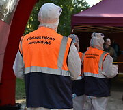 Radiacinės saugos pratybos Vilniaus rajone