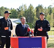 Radiacinės saugos pratybos Vilniaus rajone