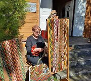 Akimirka i&scaron; parodos Mockaičiuose, Kelmės rajone