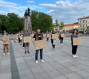 Psichikos sveikatos ambasadorių iniciatyvos &bdquo;Žvelk giliau&ldquo; renginių akimirkos
