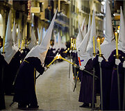 &Scaron;ventosios Savaitės procesijos dalyviai &ndash; nazarėnai