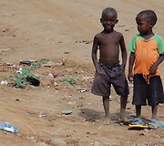 Spalvingi Kenijos gyventojai &ndash; vaikai