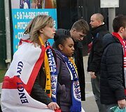Lietuvos ir Anglijos futbolo sirgaliai Londone ir &bdquo;Wembley&ldquo; stadione