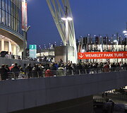 Lietuvos ir Anglijos futbolo sirgaliai Londone ir &bdquo;Wembley&ldquo; stadione