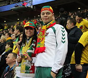 Lietuvos ir Anglijos futbolo sirgaliai Londone ir &bdquo;Wembley&ldquo; stadione