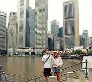 Vytautas su Singapūre karjeros auk&scaron;tumų siekiančia Greta