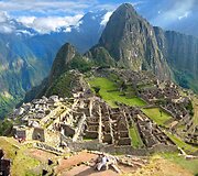 Maču Pikču &ndash; inkų XV &ndash; XVI a. tvirtovės griuvėsiai Peru