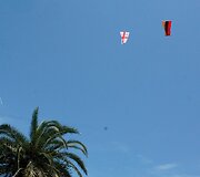 Gruzijos nepriklausomybės dienos proga Batumyje į dangų kilo Lietuvos ir Gruzijos vėliavos
