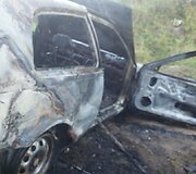 Pilaitėje sudegė automobilis
