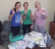 Trys lietuvės Kenijoje nesiilsėjo, bet rūpinosi vietinių dantimis