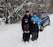 Rusų &scaron;eima, kuriai padėjome