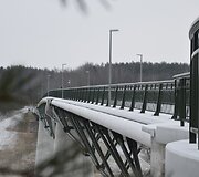 Pėsčiųjų ir dviračių tiltas Alytuje