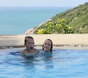 Koh Phangan sala pusmetį buvo Kupečių &scaron;eimos namai