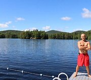 Rolandas Mačiulskas JAV dirbo gelbėtoju vaikų stovykloje