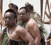 &bdquo;Haka&ldquo; prie&scaron; kovą skirtas ritualinis &scaron;okis, kuris dabar atliekamas ypatingomis progomis