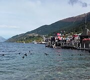 Wakatipu ežeras Kvynstaune