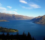 Wakatipu vaizdas nuo Kvinstauno kalno