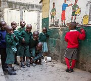 Huruma lū&scaron;nyno Nairobyje gyventojų kasdienybė