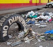 Huruma lū&scaron;nyno Nairobyje gyventojų kasdienybė