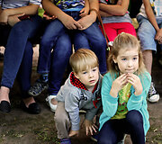 Tėvo dieną Kauno zoologijos sodas buvo pilnas žmonių