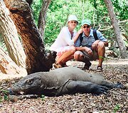 Aistės ir Liutauro Giedraičių atostogos Komodo ir Papua salose