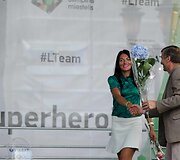 Kauno Rotu&scaron;ės aik&scaron;tėje pagerbti i&scaron; Rio sugrįžę Lietuvos sportininkai